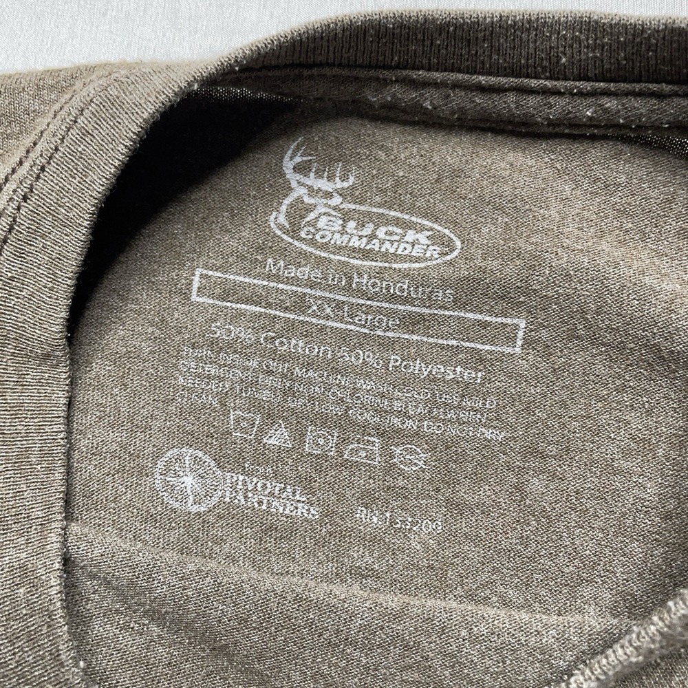 Buck Commander Gear Redemption T Shirt Men's 2XL Hunting Outdoors Grunge - Picture 6 of 14